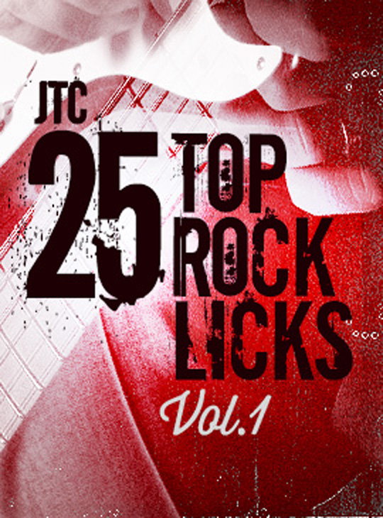 Package - 25 Top Rock Licks, Vol.1 thumbnail
